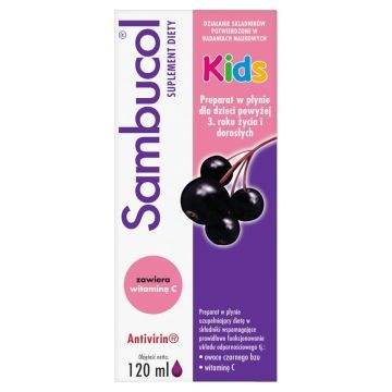 Sambucol Kids, płyn, 120 ml