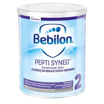 Bebilon PEPTI 2 SYNEO, żywność specjalnego przeznaczenia medycznego, 400 g