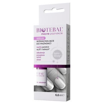 Biotebal Mocne Paznokcie, serum wzmacniające do paznokci, 6,6 ml