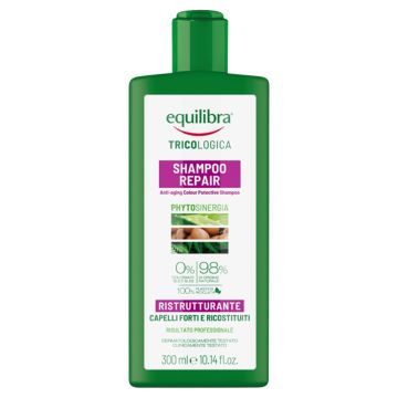 Equilibra Tricologica, naprawczy szampon restrukturyzujący, 300 ml