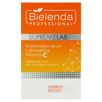 Bielenda Professional SupremeLab, Rozjaśniające serum z ultrastabilną witaminą C, 15 ml