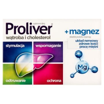 Proliver + Magnez, tabletki, 30 szt.