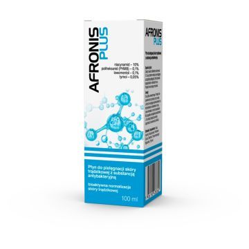 Afronis Plus, antybakteryjny płyn do pielęgnacji skóry trądzikowej, 100 g