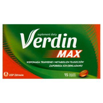 Verdin Max, kapsułki miękkie, 15 szt.