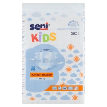 Seni Kids, piel-m, Junior super, 30 szt