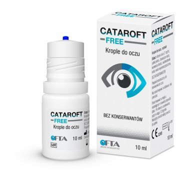 Cataroft Free, krople do oczu, 10 ml