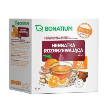 Bonatium Herbatka rozgrzewająca fix, 20 saszetek