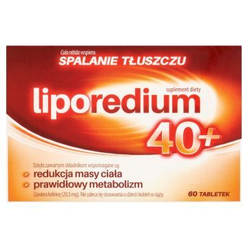 Liporedium 40+, tabletki, 60 szt.