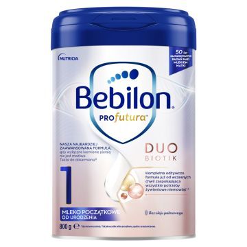 Bebilon PROfutura DUOBIOTIK 1, mleko początkowe od urodzenia, proszek, 800 g