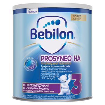 Bebilon Prosyneo HA 3, mleko modyfikowane po 1. roku, 400 g