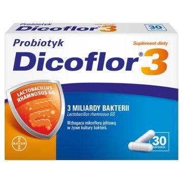 Dicoflor  3, kapsułki, 30 szt.