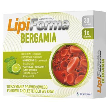 LipiForma Bergamia, kapsułki, 30 szt.