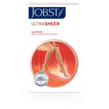 Jobst Ultra Sheer, rozmiar II, naturalny, podkolanówki uciskowe, CCL2, 1 para