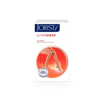 Jobst Ultra Sheer AG CCL2,poncz.,ucisk.,natur,ZP,r. III
