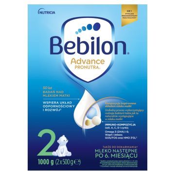 Bebilon 2 z Pronutra Advance,prosz.,1000 g (2x500g)