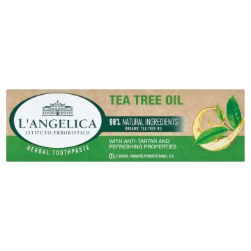 L`Angelica Tea Tree Oil, pasta do zębów,  75 ml