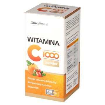 XeniVIT bio Witamina C 1000 Powder, prosz.,161,15 g