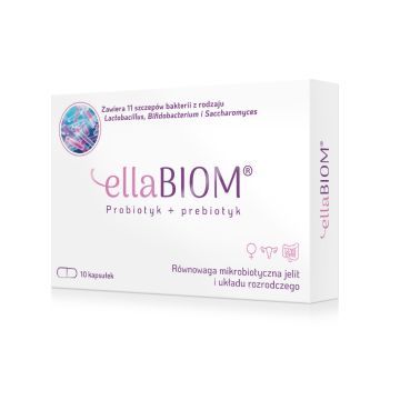 Ellabiom, kapsułki, 10 szt.