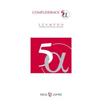 Complidermol 5α, szampon zapobiegający wypadaniu włosów, 200 ml
