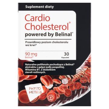 Cardio Cholesterol powered by Belinal, kaps., 30 szt
