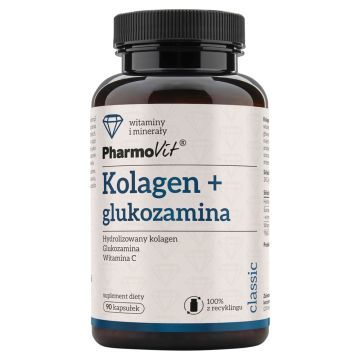 Kolagen + glukozamina Pharmovit, kaps., 90 szt