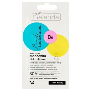 Bielenda Beauty Molecules, Molekularna maseczka elektrolitowa, 8 g