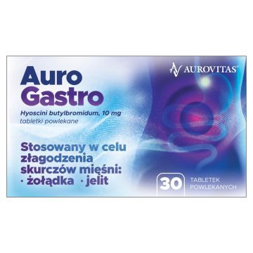 AuroGastro, 10 mg, tabl.powl., 30 szt