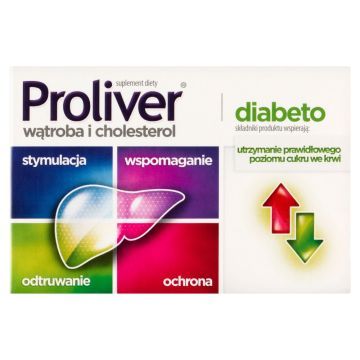 Proliver Diabeto, tabl., 30 szt