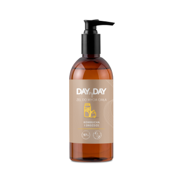 DAYbyDAY żel do mycia ciała, kombucha i drożdże, 400ml
