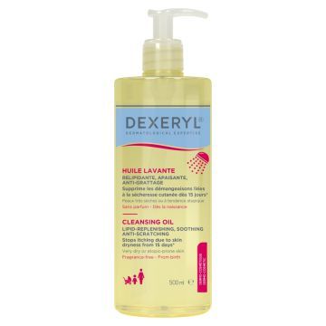 Dexeryl Cleansing, olejek, do mycia,dermokosmet.,500 ml