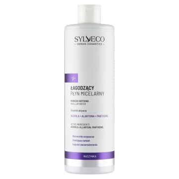 Sylveco Dermo Naczynka, Łagodzący płyn micelarny, 400 ml