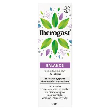 Iberogast Balance, krople doustne, 20 ml