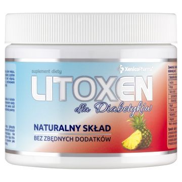 Litoxen dla Diabetyków (ananas), proszek, 162 g (30 porcji)