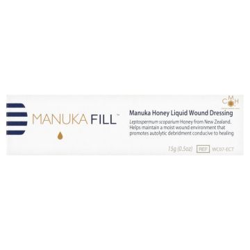 Manuka Fill, płynny opatrunek na rany z miodem manuka, 15 g