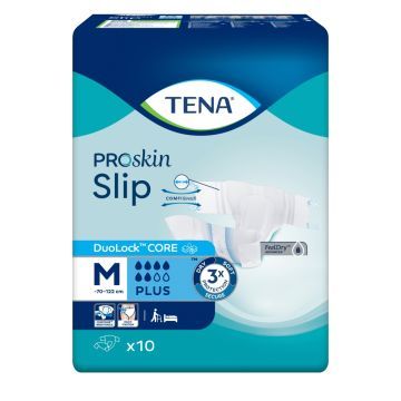 Tena Slip ProSkin, piel-m, plus, M, 10 szt,(710608)