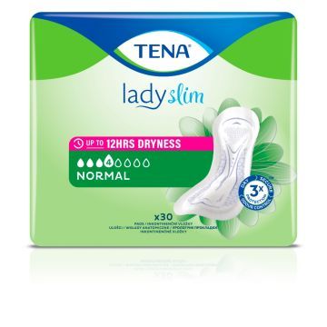 Tena Lady Slim, wkładki, anatomiczne, normal, 30 szt. (101859)
