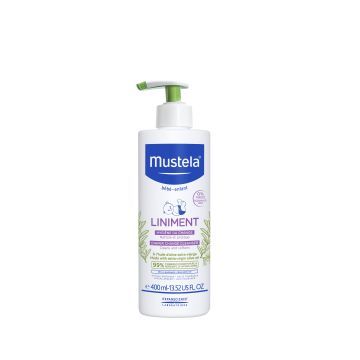 Mustela Liniment, emulsja oczyszczająca do skóry pod pieluszką, 400 ml