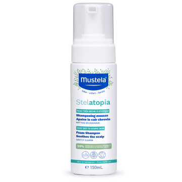 Mustela Stelatopia, szampon w piance, 150 ml