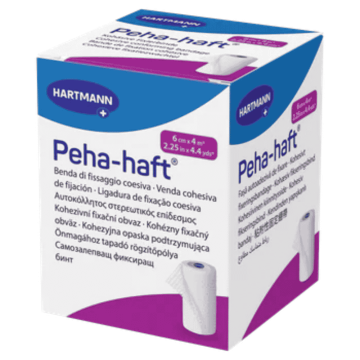 Bandaż samomocujący, Peha-haft,6cmx4m, 1szt (300064)