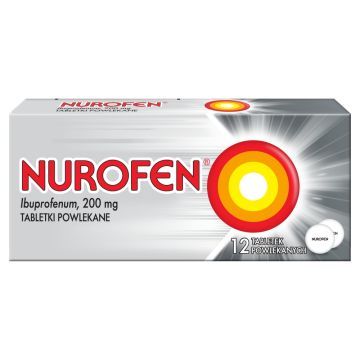 Nurofen, 200 mg, tabletki powlekane, 12 szt.