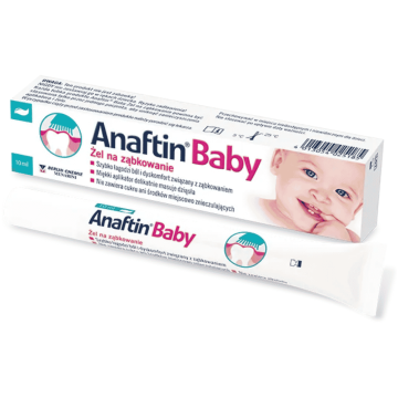 Anaftin Baby, żel, na ząbkowanie, 10ml