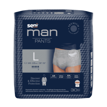 Seni Man Pants, majtki chłonne, r.L, 30 szt