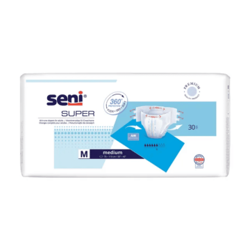 Seni Super, pieluchomajtki, medium, dla dorosłych,30szt