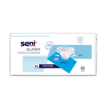Seni Super, pieluchomajtki, extra large, dla dorosłych, 30 szt