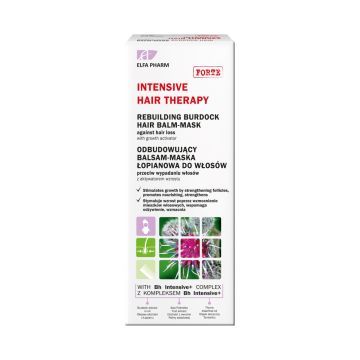 Balsam łopianowy maska ​​naprawcza przeciw wypadaniu włosów, 200 ml