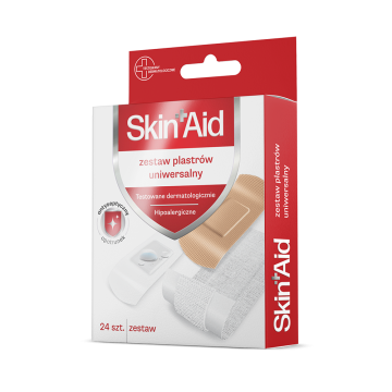 Skin Aid, Zestaw Plastrów Uniwersalnych A'24