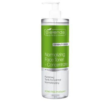 Bielenda Acne Free ProExp, tonik,kwasowy koncentrat, 500 ml