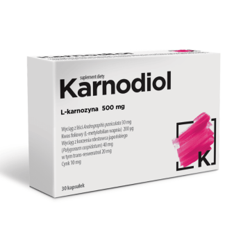 Karnodiol, kapsułki twarde, 30 szt