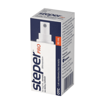 Steper Pro, 10mg/ml, aer.na skór?, roztwór, 30 ml