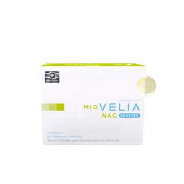 Miovelia NAC Booster, kaps.twarde, 15 szt